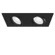 Downlight Patrat Atom Maytoni GU10, Negru, DL024-2-02B, Germania