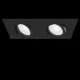 Downlight Patrat Atom Maytoni GU10, Negru, DL024-2-02B, Germania