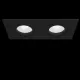 Downlight Patrat Atom Maytoni GU10, Negru, DL024-2-02B, Germania