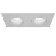 Downlight Patrat Atom Maytoni GU10, Alb, DL024-2-02W, Germania