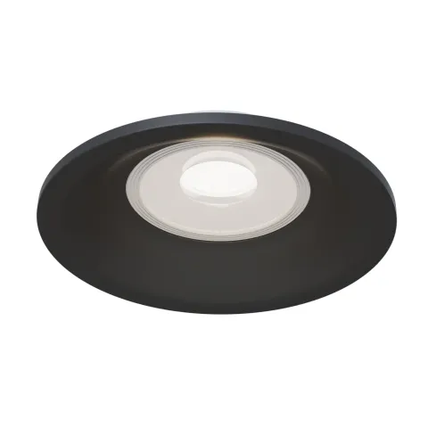 Downlight Circular Slim Maytoni GU10, Negru, DL027-2-01B, Germania