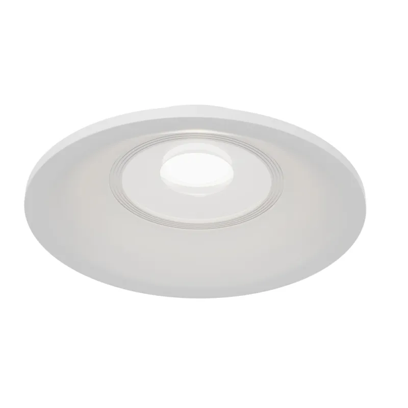 Downlight Circular Slim Maytoni GU10, Alb, DL027-2-01W, Germania