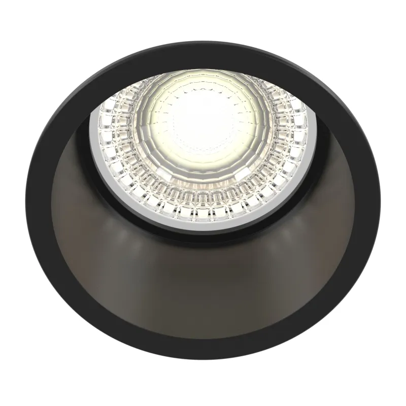 Downlight Circular Reif Maytoni GU10, Negru, DL049-01B, Germania
