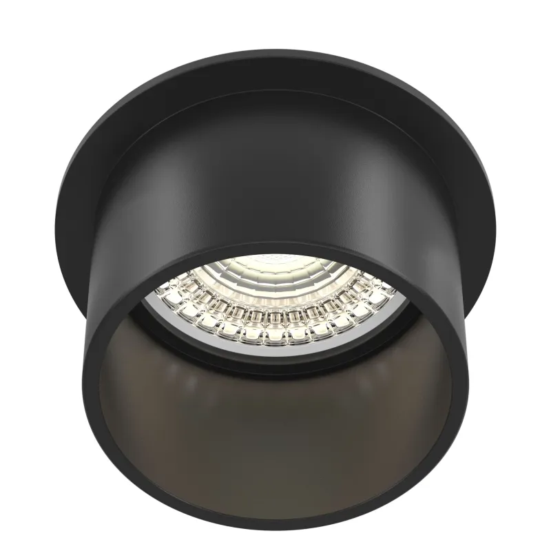 Downlight Circular Reif Maytoni GU10, Negru, DL050-01B, Germania