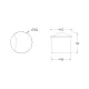 Downlights Special Biscotti Maytoni Led, Negru, O035-L3W3K, Germania