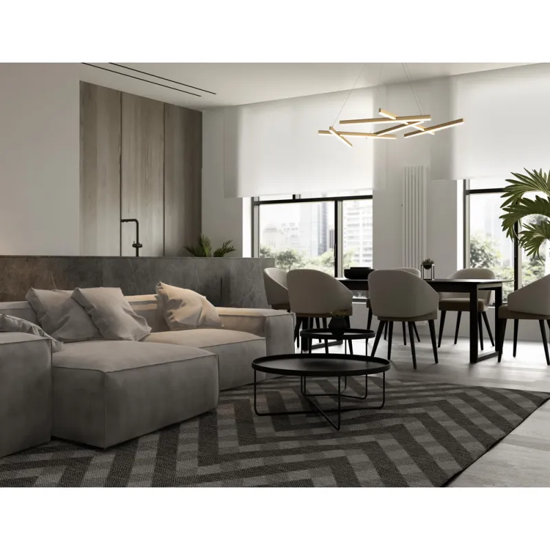 Candelabru Line Maytoni Led, Auriu, MOD016PL-L75MG3K, Germania