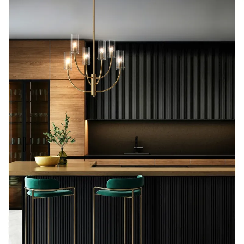 Candelabru Arco Maytoni G9, Auriu, MOD223PL-06BS, Germania