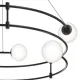 Candelabru Balance Maytoni G9, Negru, MOD317PL-06B, Germania