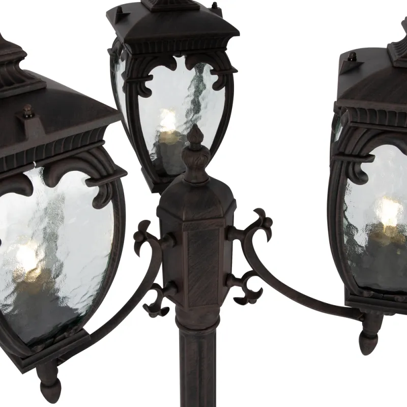 Stalp  Fleur Maytoni E27, Bronz, O414FL-03BZ, Germania