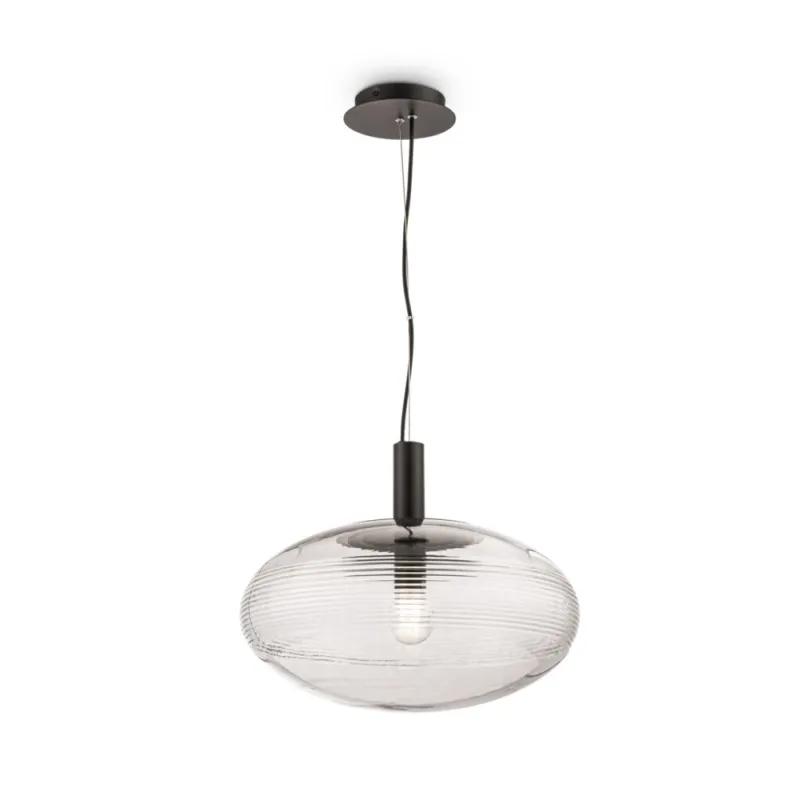 Pendul P062PL-01GR Perlas Maytoni Germania, Modern, E27, Negru