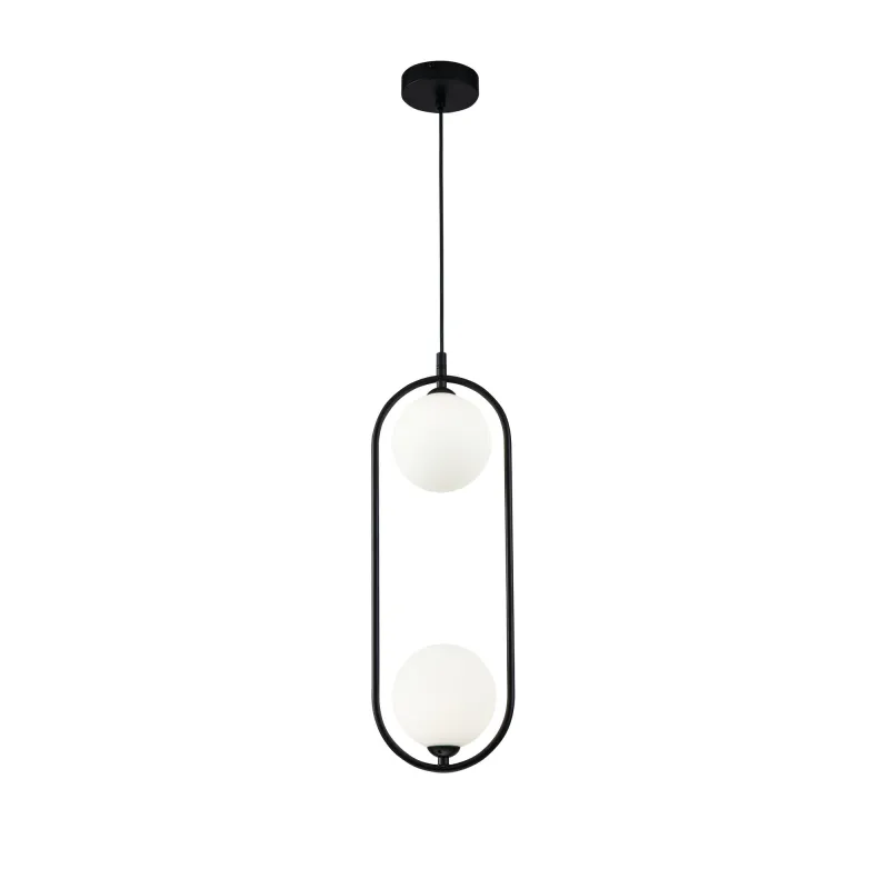 Pendul Ring Maytoni G9, Negru, MOD013PL-02B, Germania