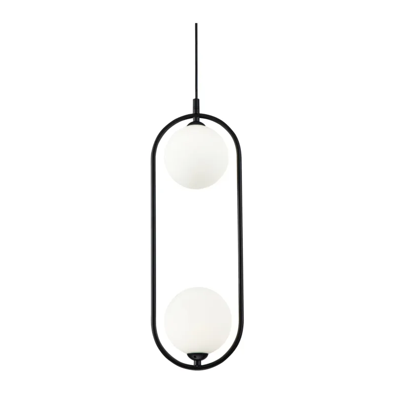 Pendul Ring Maytoni G9, Negru, MOD013PL-02B, Germania