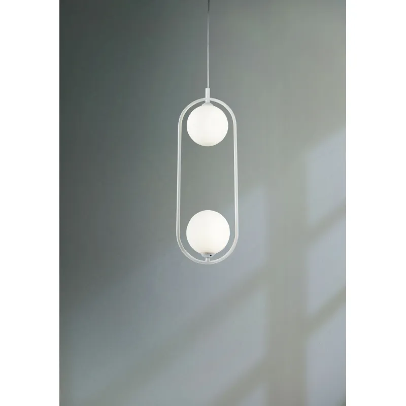 Pendul Ring Maytoni G9, Alb, MOD013PL-02W, Germania