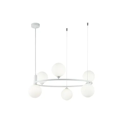 Suspensie Ring Maytoni G9, Alb, MOD013PL-06W, Germania