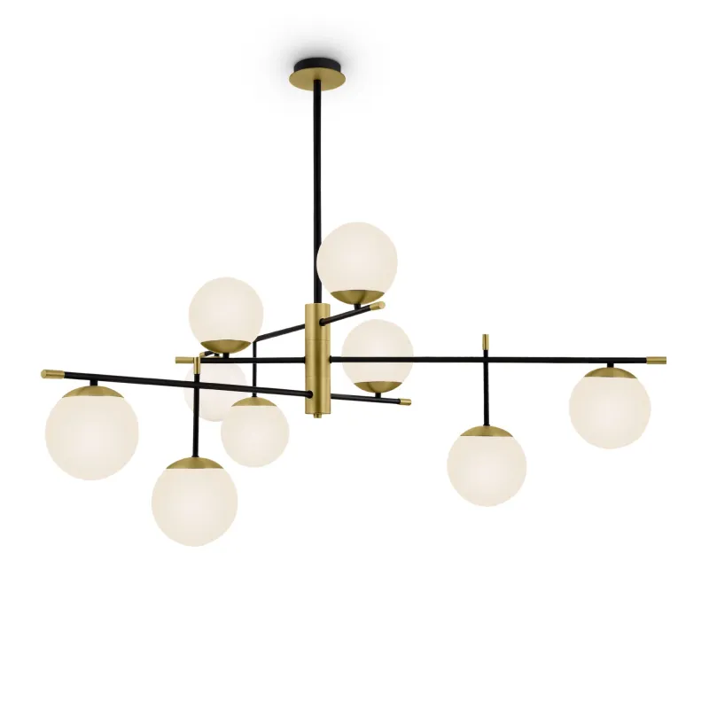 Candelabru Nostalgia Maytoni E14, Auriu, MOD048PL-09G, Germania