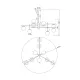Candelabru Nostalgia Maytoni E14, Auriu, MOD048PL-09G, Germania