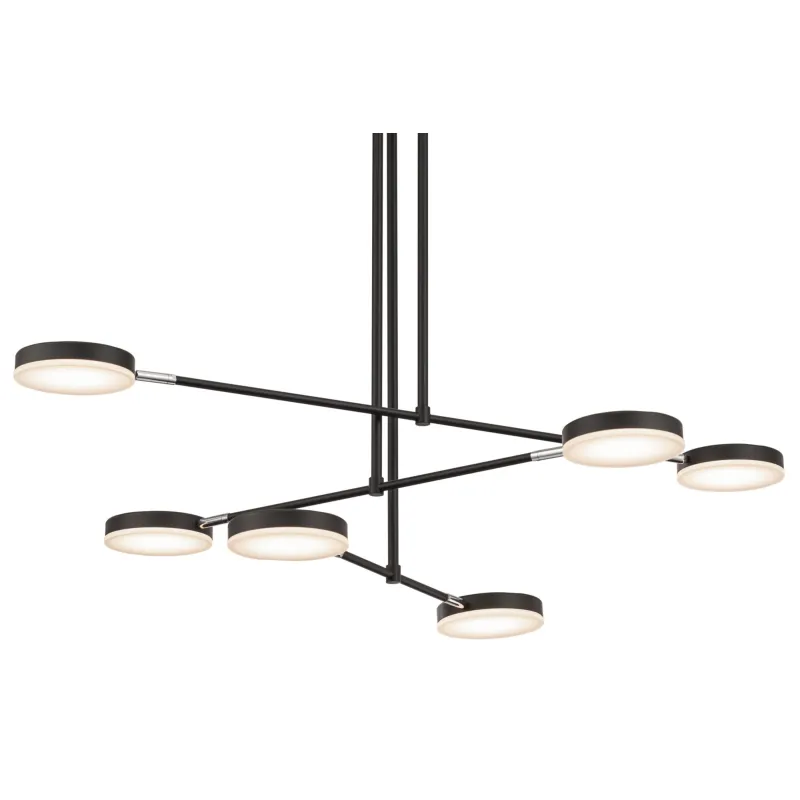 Candelabru Fad Maytoni Led, Negru, MOD070PL-L38B3K, Germania