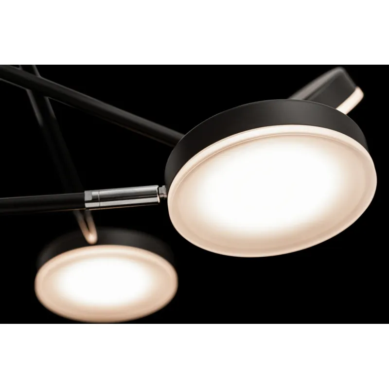 Candelabru Fad Maytoni Led, Negru, MOD070PL-L38B3K, Germania