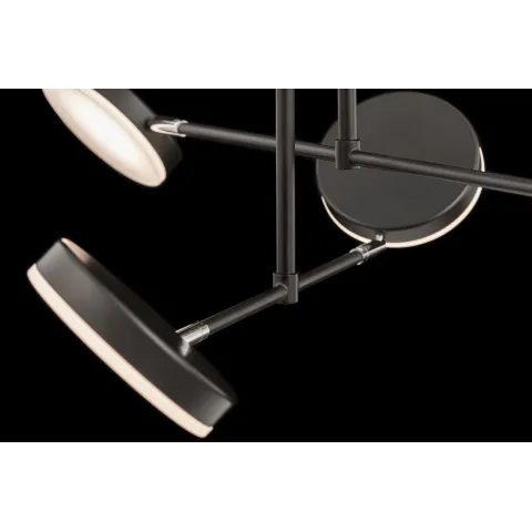 Candelabru Fad Maytoni Led, Negru, MOD070PL-L38B3K, Germania