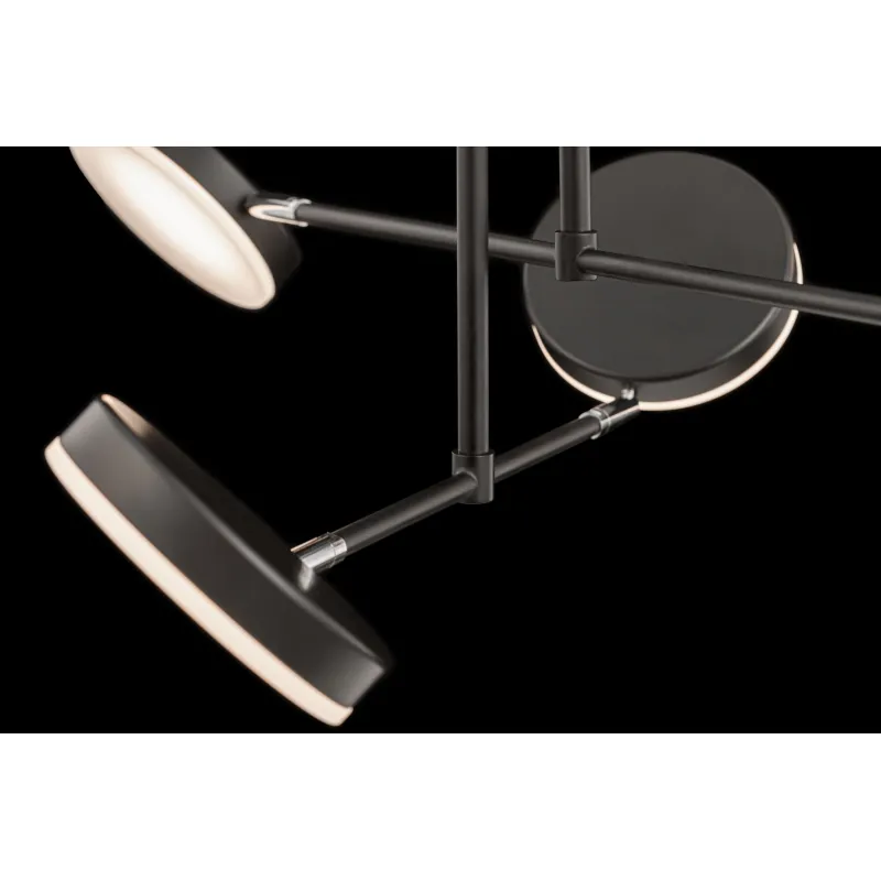 Candelabru Fad Maytoni Led, Negru, MOD070PL-L38B3K, Germania