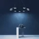 Suspensie Fad Maytoni Led, Negru, MOD070PL-L63B3K, Germania