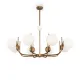 Candelabru Rendez-vous Maytoni E14, Auriu, MOD109PL-08BS, Germania