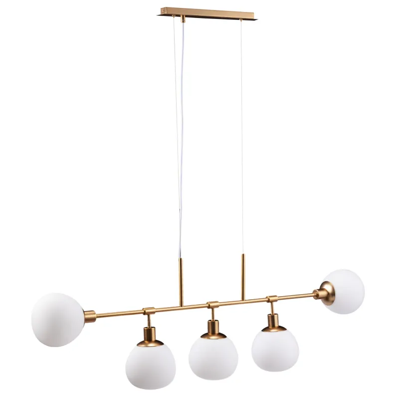 Suspensie Erich Maytoni E14, Auriu, MOD221-PL-05-G, Germania