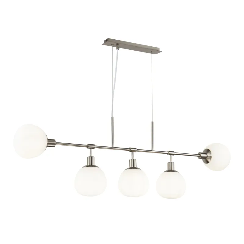 Suspensie Erich Maytoni E14, Nichel, MOD221-PL-05-N, Germania