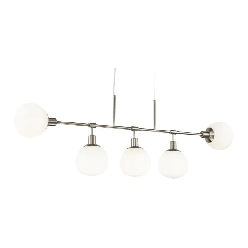 Suspensie Erich Maytoni E14, Nichel, MOD221-PL-05-N, Germania