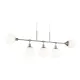 Suspensie Erich Maytoni E14, Nichel, MOD221-PL-05-N, Germania