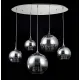 Suspensie  Fermi Maytoni E27, Nichel, P140-PL-170-5-N, Germania