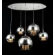 Suspensie  Fermi Maytoni E27, Nichel, P140-PL-170-5-N, Germania