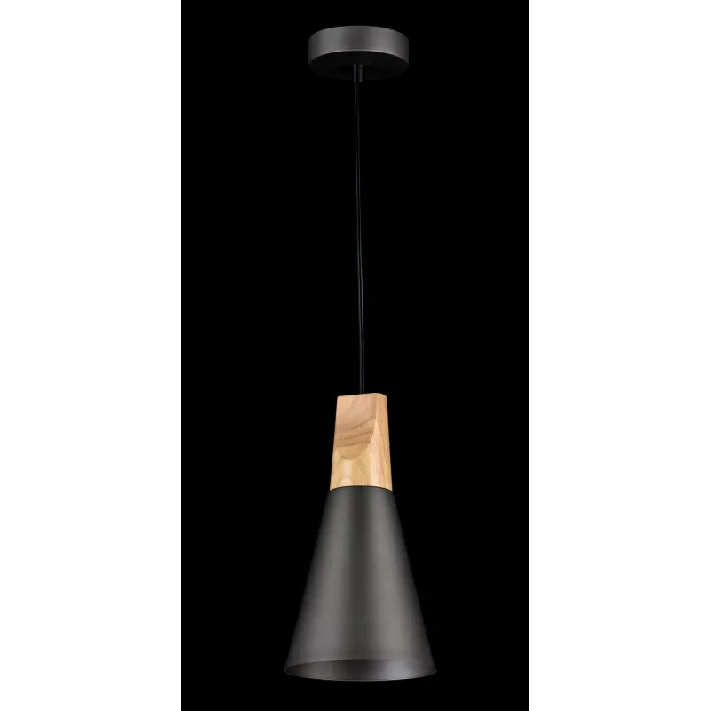 Pendul  Bicones Maytoni E27, Negru, P359-PL-140-C, Germania