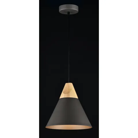 Pendul  Bicones Maytoni E27, Negru, P359-PL-220-C, Germania