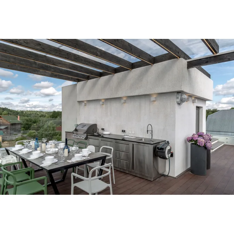 Aplica Exterior Fulton Maytoni Led, Alb, O572WL-L6W, Germania