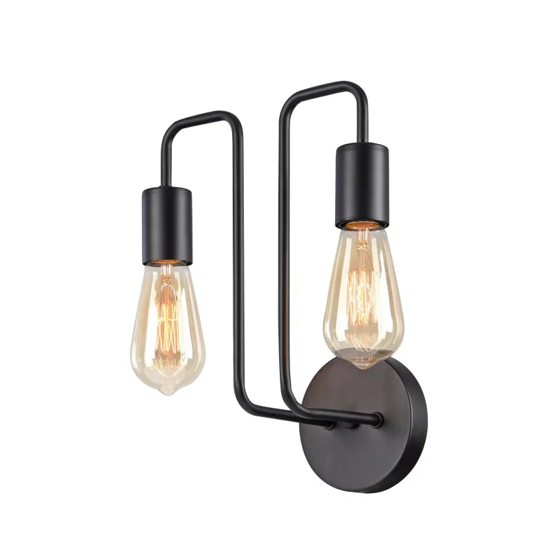 Aplica  Gilbert Maytoni E27, Negru, T532WL-02B, Germania