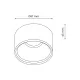 Downlight Incastrat Circular Bali Round Milagro Led, Negru, ML0060, Polonia