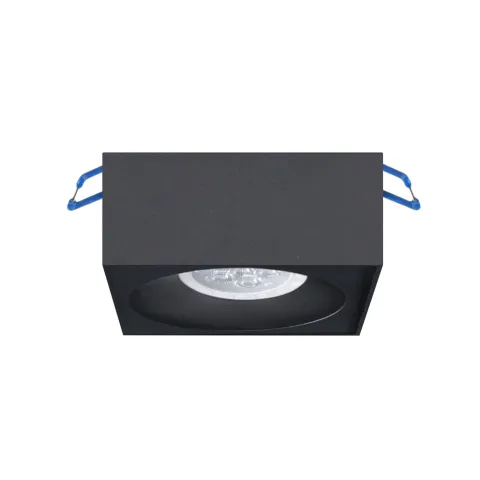 Downlight Incastrat Patrat Bali Square Milagro Led, Negru, ML0084, Polonia