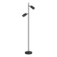 Lampadar Flower ML0269 Milagro GU10, Negru, Polonia