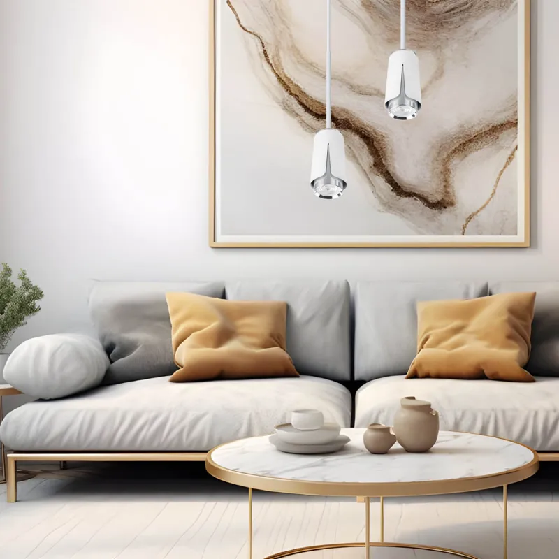 Pendul Flower ML0275 Milagro GU10, Alb, Polonia