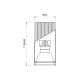 Spot Aplicat Neo ML0285 Milagro GU10, Alb, Polonia