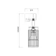 Spot Sina 1 Faza Vertical ML0293 Milagro GU10, Negru, Polonia