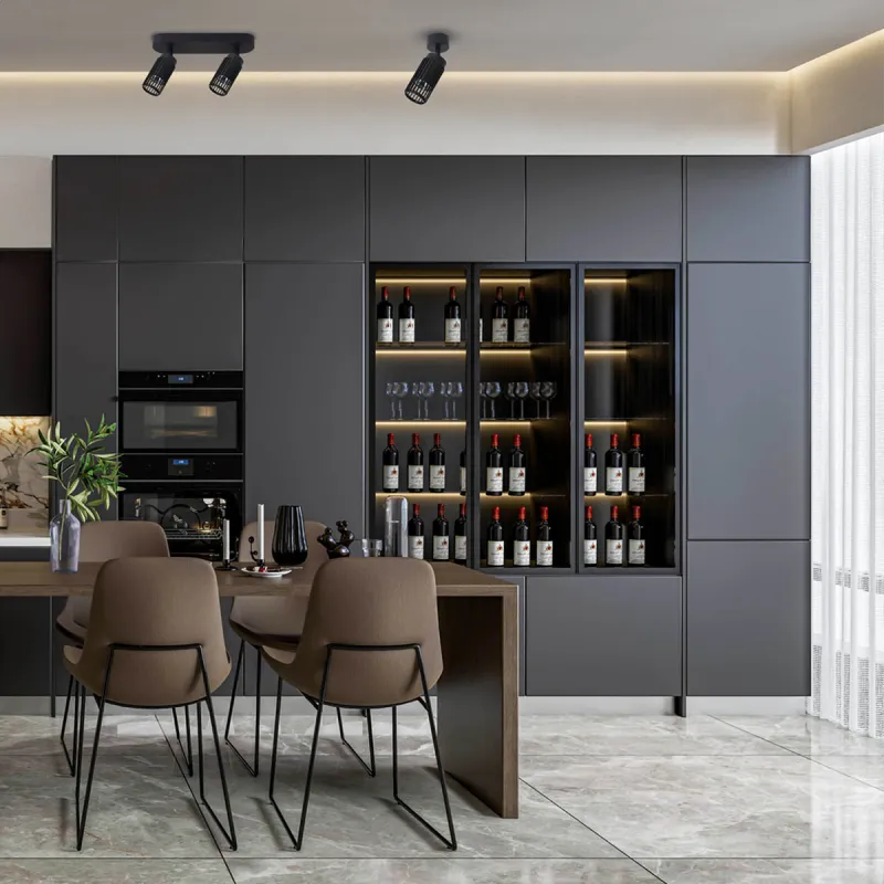 Spot Aplicat Vertical ML0294 Milagro GU10, Negru, Polonia