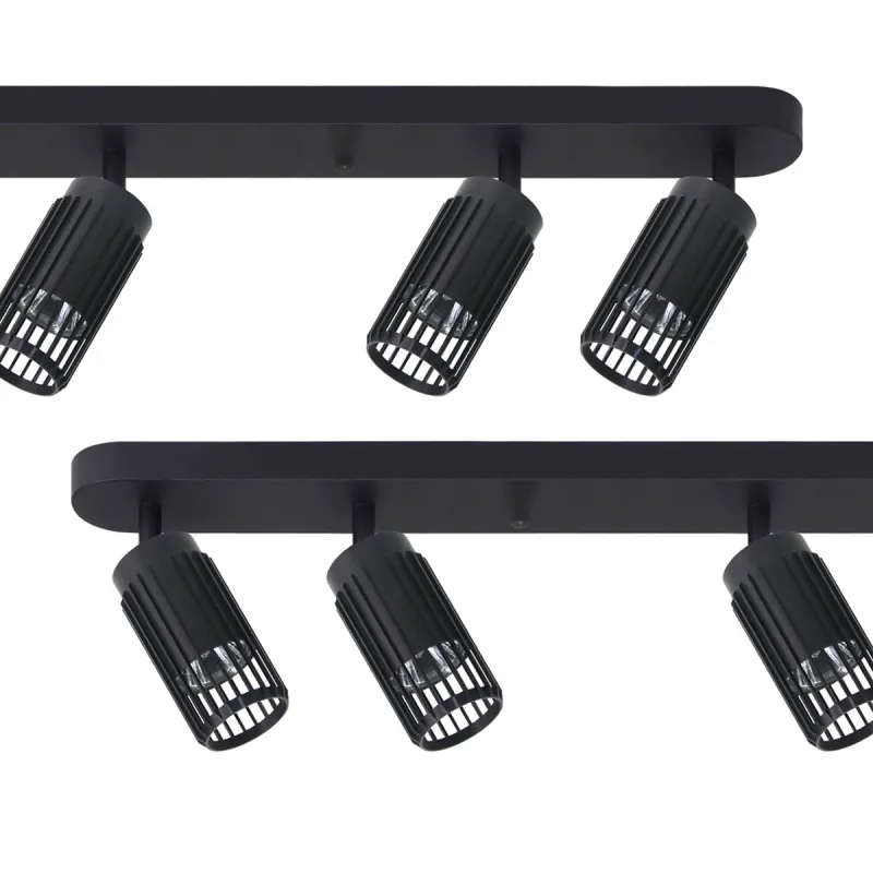 Lustra Spot Vertical ML0297 Milagro GU10, Negru, Polonia