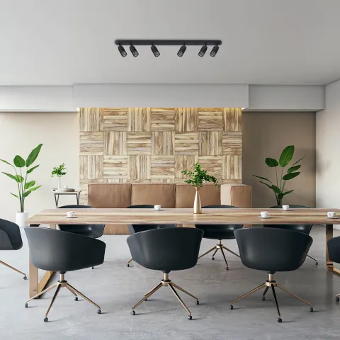 Lustra Spot Vertical ML0297 Milagro GU10, Negru, Polonia