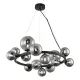 Candelabru Mila ML0334 Milagro G9, Negru, Polonia