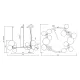 Candelabru Mila ML0334 Milagro G9, Negru, Polonia