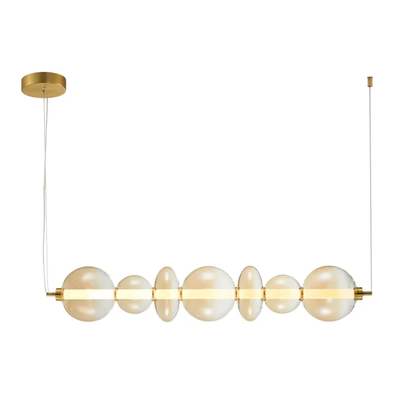 Suspensie Daphne ML0349 Milagro LED, Auriu, Polonia