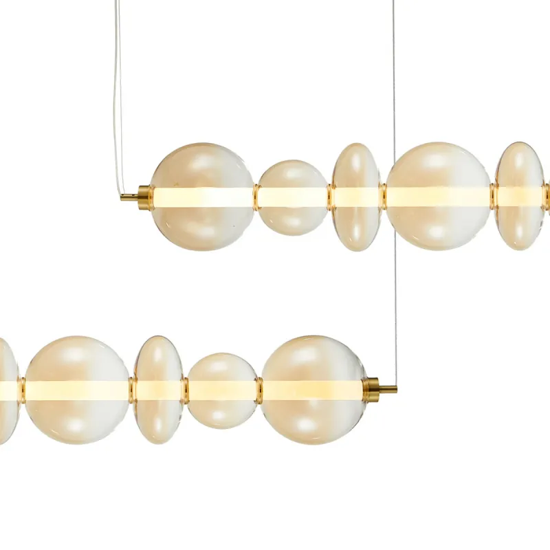 Suspensie Daphne ML0349 Milagro LED, Auriu, Polonia