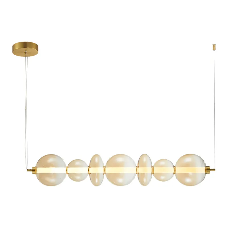 Suspensie Daphne ML0349 Milagro LED, Auriu, Polonia